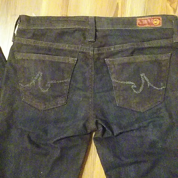 NWT AG ADRIANO GOLDSCHMIED the STILT SKINNY DARK WASH JEANS. SZ 26 - Picture 2 of 11